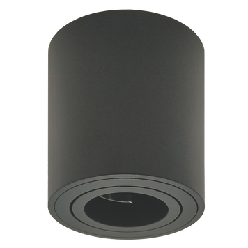 Світильник VELMAX V-DL-R, max 50W, GU10, 220V, O80*84, чорний 22-30-06 фото