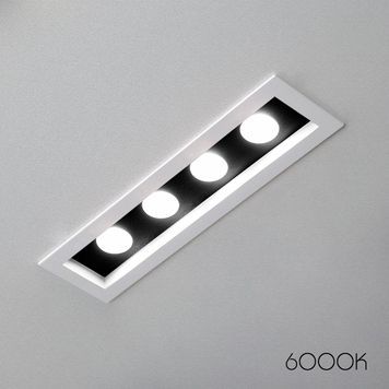 Точечный светильник IMPERIUM LIGHT Express LED 4x6W 6000K 441418.01.05.93 белый / чёрный 441418.01.05.93 фото