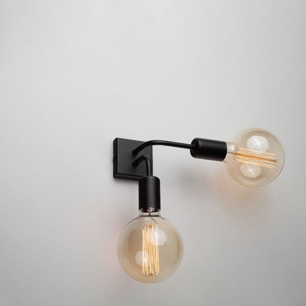 Бра Imperium Light Hydra 2хE27 IP20 83229.05.05 черный 83229.05.05 фото