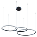 Светильник подвесной KLOODI KD-RG MULTI UP 600/800/1000 144W 3000К BK KD-RG MULTI UP 600/800/1000 BK фото 1
