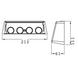 Фасадный LED светильник HOROZ ELECTRIC MALIBU-8 3CCT 078-017-0008-020 черный 078-017-0008-020 фото 3