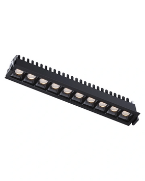 Точечный светильник Kloodi KD-POINT 10X2 20W 3K BK LED 1800Lm IP20 черный KD-POINT 10X2 20W 3K BK фото