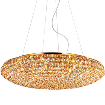 люстра IDEAL LUX IL88020 KING SP12 ORO 12хG9 золотий IL88020 фото