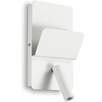 Бра спот IDEAL LUX IL176536 READ AP BIANCO 3W, 130lm, 3000K, IP20 білий IL176536 фото