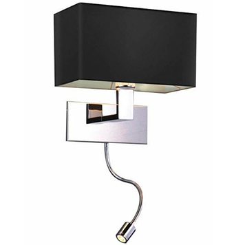 Бра, настінний світильник Azzardo AZ1558 MARTENS WALL LED BLACK AZ1558 фото