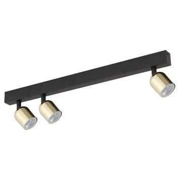 Светильник поворотный, спот TK LIGHTING TKL6315 TOP GOLD 3xGU10 IP20 черный TKL6315 фото