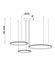 Светильник подвесной KLOODI KD-RG MULTI UP 700/900/1100 162W 3000К BK KD-RG MULTI UP 700/900/1100 BK фото 5