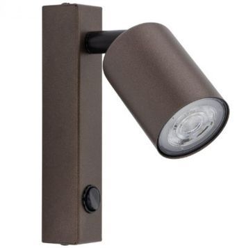 Бра, спот, настенный светильник TK Lighting TKL4872 ТОР GU10 IP20 коричневый TKL4872 фото
