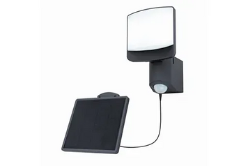 Світильник LUTEC SUNSHINE 7W 5000К PIR із сонячною панеллю з датчиком руху 6925701345 6925701345 фото