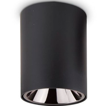 Точковий світильник Ideal Lux IL205984 NITRO PL ROUND D09 NERO 15W 1400lm 3000K чорний IL205984 фото