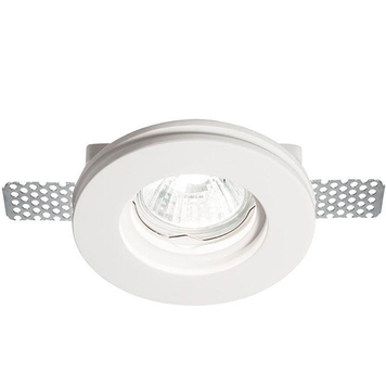 Светильник гипсовый Ideal-lux IL150307 SAMBA FI ROUND D60 GU10 белый IL150307 фото