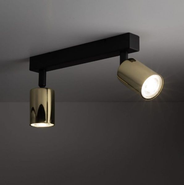 Світильник поворотний, спот TK LIGHTING TKL5967 TOP GOLD 2xGU10 IP20 золотий TKL5967 фото