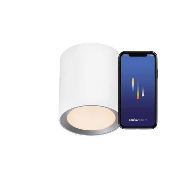 Точковий світильник NORDLUX 2110850101 Landon 8W 700lm 2700K-6500K IP44 білий 2110850101 фото