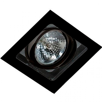 Точечный светильник Azzardo AZ2810 SISTO 1 BLACK/BLACK AZ2810 фото