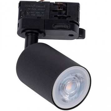 Трековый светильник ZUMALINE 9010 REFLECTOR 9010 1 X GU10 MAX 10W | W14 D5,2 H16 cm Black | PC, metal 9010 фото