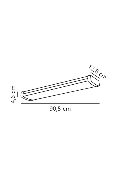 Светильник линейный NORDLUX Wilmington 90 2410056101 LED 29W 3200lm 3000K IP20 белый 2410056101 фото