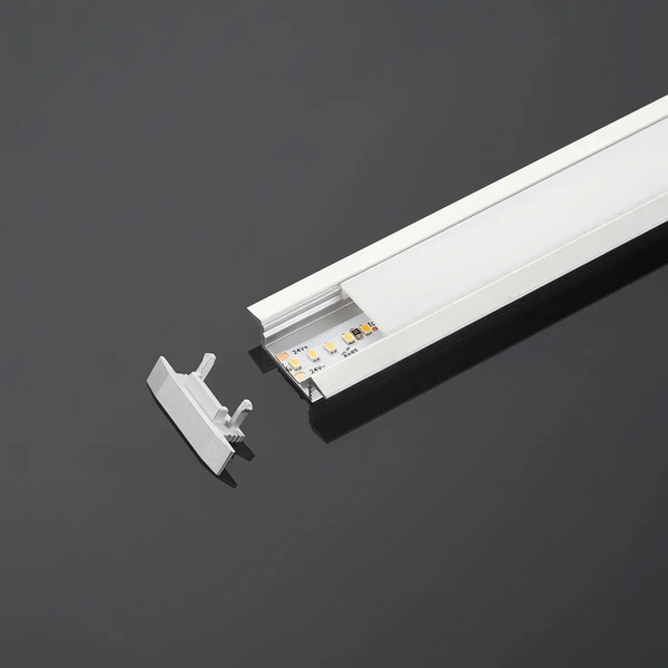 LED-профіль врізний, 2.5 метри (BE2507) BE2507_2,5 фото