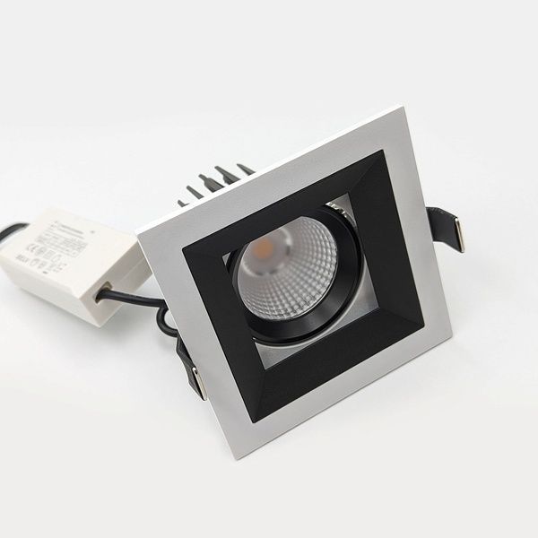 Вбудований світильник Skarlat RSL74071-A 12W WH+BK 3000K RSL74071-A 12W WH+BK 3000K фото