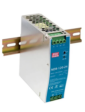 Блок живлення Mean Well на DIN-рейку 120W DC24V (NDR-120-24) NDR-120-24 фото