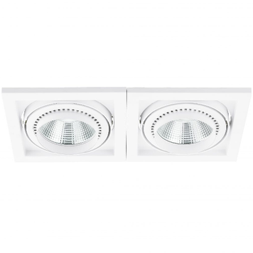 Точковий світильник Eglo E61203 Recessed LED-spot Square 180 2-Fold, 28 Вт, 3580 лм, 3000K E61203 фото