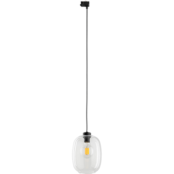 Люстра TK-Lighting TKL10682 TRACER TR?JOBWODOWY ELIO TRANSPARENT 1XE27 чёрный TKL10682 фото
