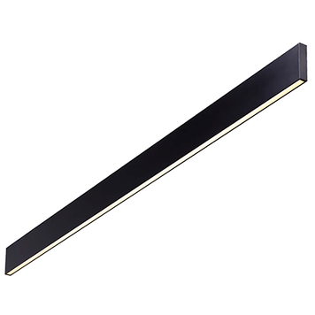 Линейный светильник IDEAL LUX IL242019 LINUS AP 32W 3000lm 3000K черный IL242019 фото
