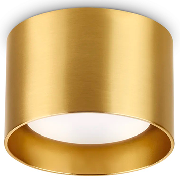 Точковий світильник Ideal Lux IL285238 SPIKE PL1 ROUND OTTONE GX53 латунний IL285238 фото