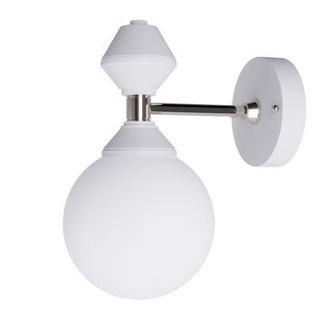 Бра Dome № 3 G9 никель, белый pkt6252-4 фото