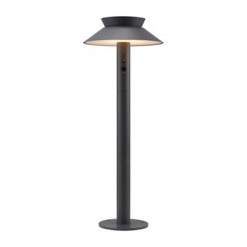 Вуличний світильник NORDLUX 2418098050 JUSTINA Solar LED 1x5W 3000K 400lm IP44 графітовий 2418098050 фото