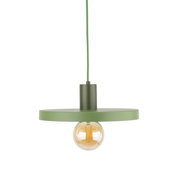 Підвісна люстра TK-Lighting TKL10761 SILA GREEN PEAPOD 1XE27 LAMPA WISZ?CA 300 IP20 зелений TKL10761 фото