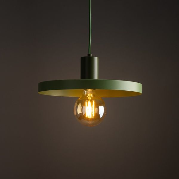 Підвісна люстра TK-Lighting TKL10761 SILA GREEN PEAPOD 1XE27 LAMPA WISZ?CA 300 IP20 зелений TKL10761 фото