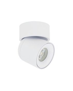 Світильник поворотний точковий Nowodvorski 11347 Oscar GU10 1x15W IP54 Білий 11347 фото