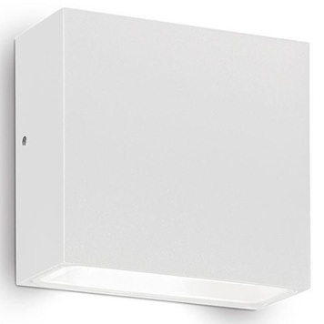 Фасадний сітильник IDEAL LUX IL114293 TETRIS-1 AP1 BIANCO 1хG9 IP44 білий IL114293 фото