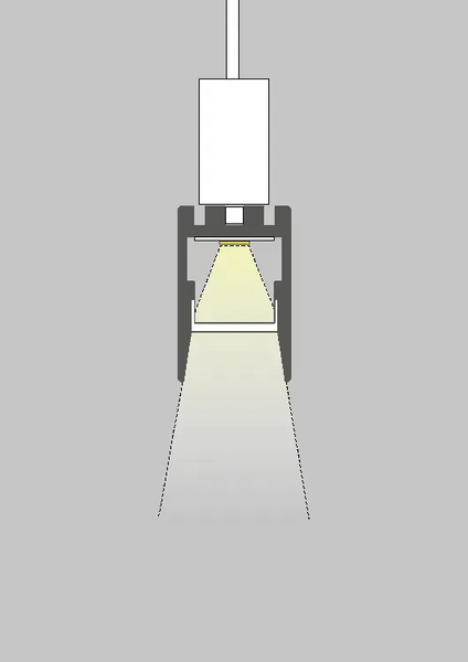 LED-профіль KLUS PDS-ZMG чорний, 2 метри KLUS_A01418A07_2 фото