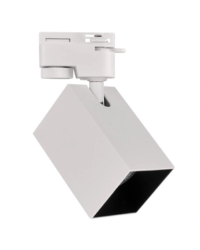 Трековый светильник Goldlux 321749 Square GU10 1x10W IP20 WH 052046 фото