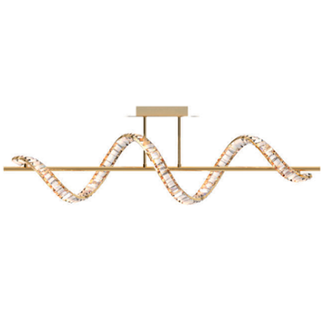 Люстра Zuma Line MX3170-1-3GT Athesa Led 1x24.5W 3000K-6000K 2800Lm IP20 MX3170-1-3GT фото