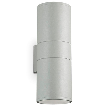 Вуличний світильник IDEAL-LUX IL163604 GUN AP2 BIG GRIGIO 2хЕ27 IP54 світло-сірий IL163604 фото