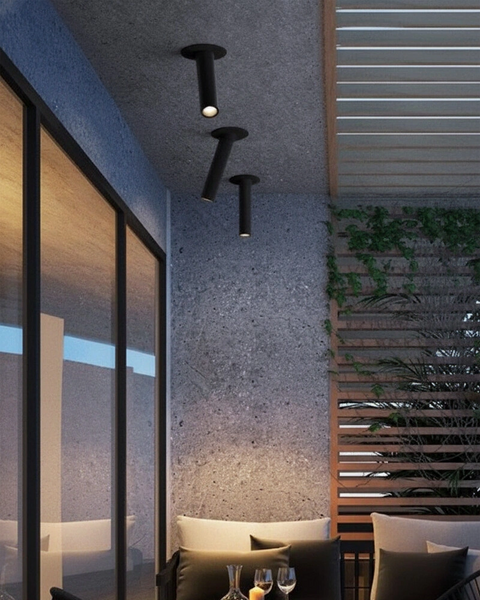 Точковий світильник Kloodi KD-TUB100 5W 3К BK LED 400Lm IP20 чорний KD-TUB100 5W 3К BK фото