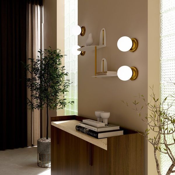 Бра Dome sconce G9 черный pkt5260-1 фото
