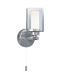 Бра для ванной, светильник Nowodvorski 8051 Vista G9 1x25W IP44 Bl 8051 фото 1