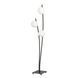 Торшер HUNTER LP3 BLACK/OPAL Emibig E14 IP20 черный 1102/LP3 1102/LP3 фото 1