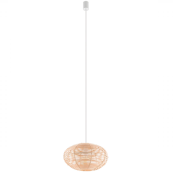 Підвісний світильник, люстра Nowodvorski 11153 Rattan S E27 1x25W IP20 Бежевий 11153 фото
