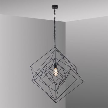 Подвесная люстра IMPERIUM LIGHT In cube Е27 79190.05.05 чёрный 79190.05.05 фото