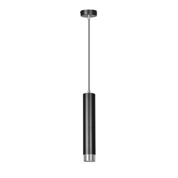 Подвесной светильник KIBO 1 BL/CHROME Emibig GU10 IP20 черный, хром 643/1 643/1 фото