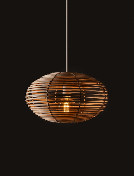 Підвісний світильник, люстра Nowodvorski 11153 Rattan S E27 1x25W IP20 Бежевий 11153 фото