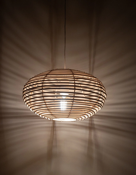 Підвісний світильник, люстра Nowodvorski 11153 Rattan S E27 1x25W IP20 Бежевий 11153 фото