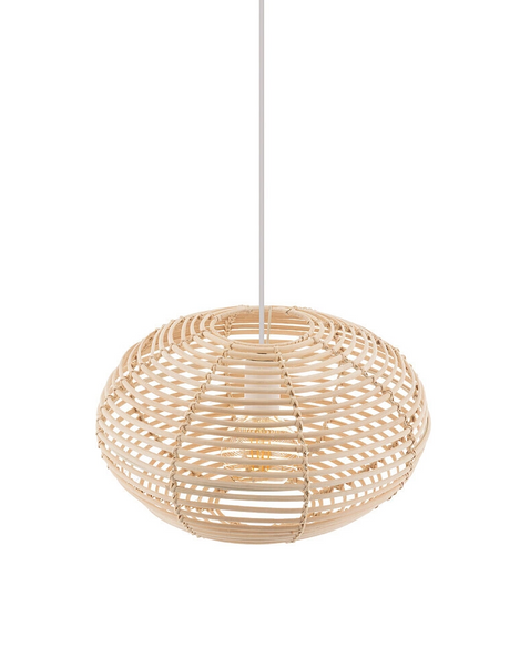 Підвісний світильник, люстра Nowodvorski 11153 Rattan S E27 1x25W IP20 Бежевий 11153 фото
