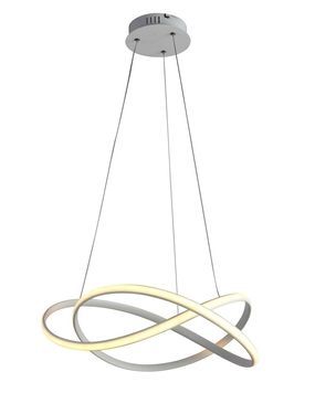 Підвісна люстра Italux PND-23917-WH Rumio LED 1x40W 3000K/4000K/6000K 3400Lm IP20 білий PND-23917-WH фото