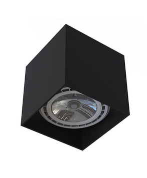 Точковий світильник Nowodvorski 7790 Cobble GU10 1x75W IP20 Чорний 7790 фото