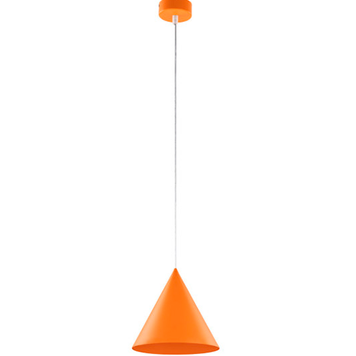 Підвісний світильник, люстра TK-Lighting TKL10075 CONO ORANGE LAMPA WISZACA 1 S E27 помаранчевий TKL10075 фото